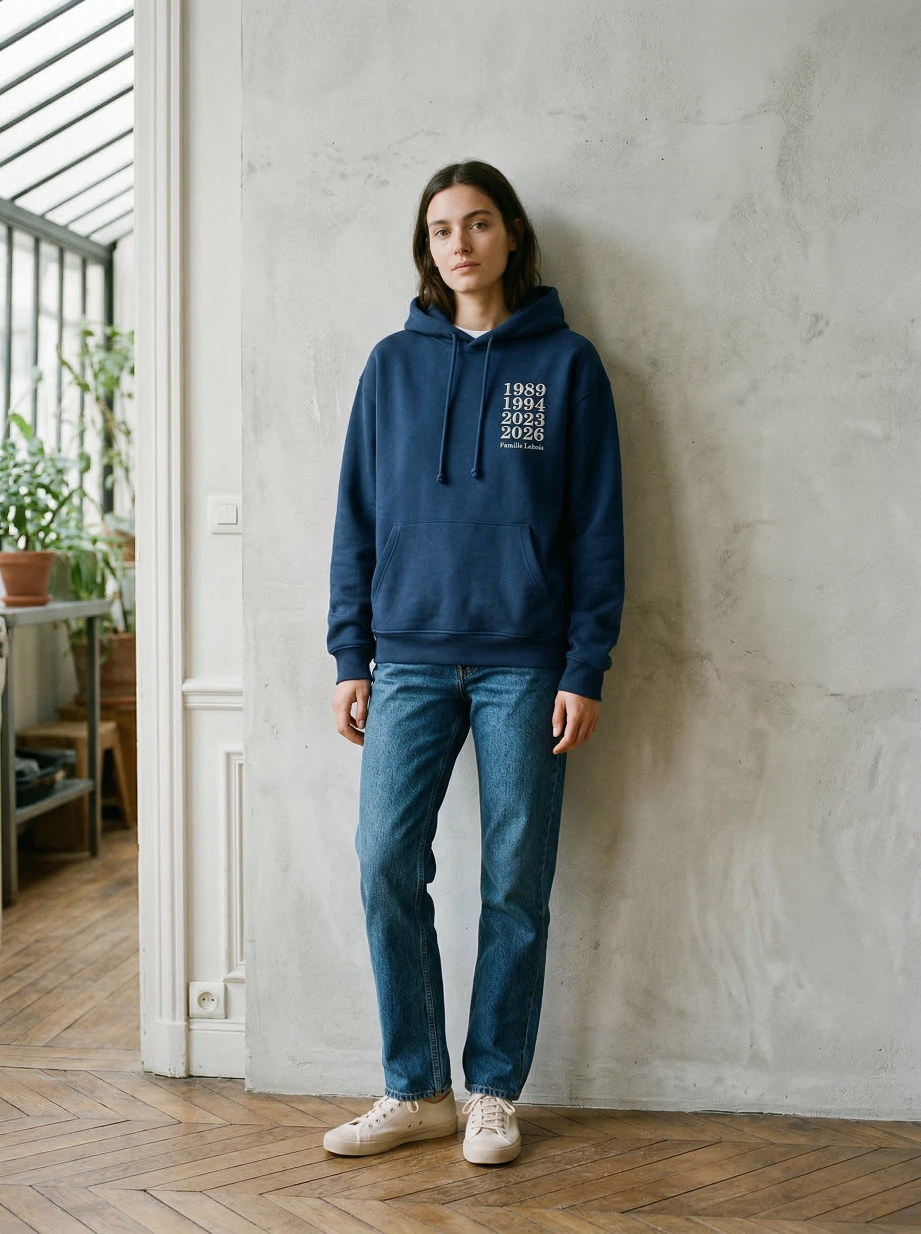 Hoodie Brodé — Notre Héritage