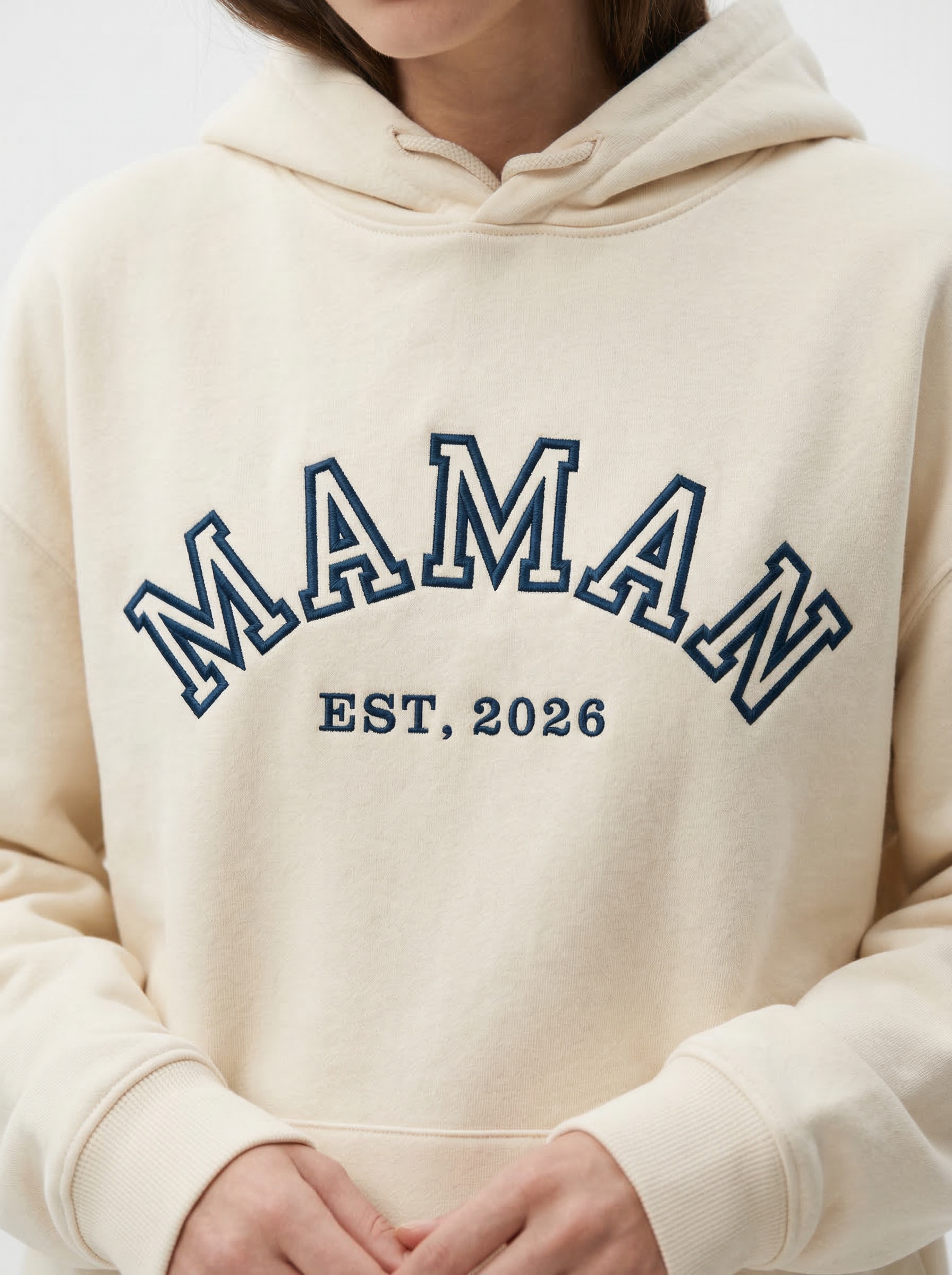 Hoodie Brodé — L'Annonce