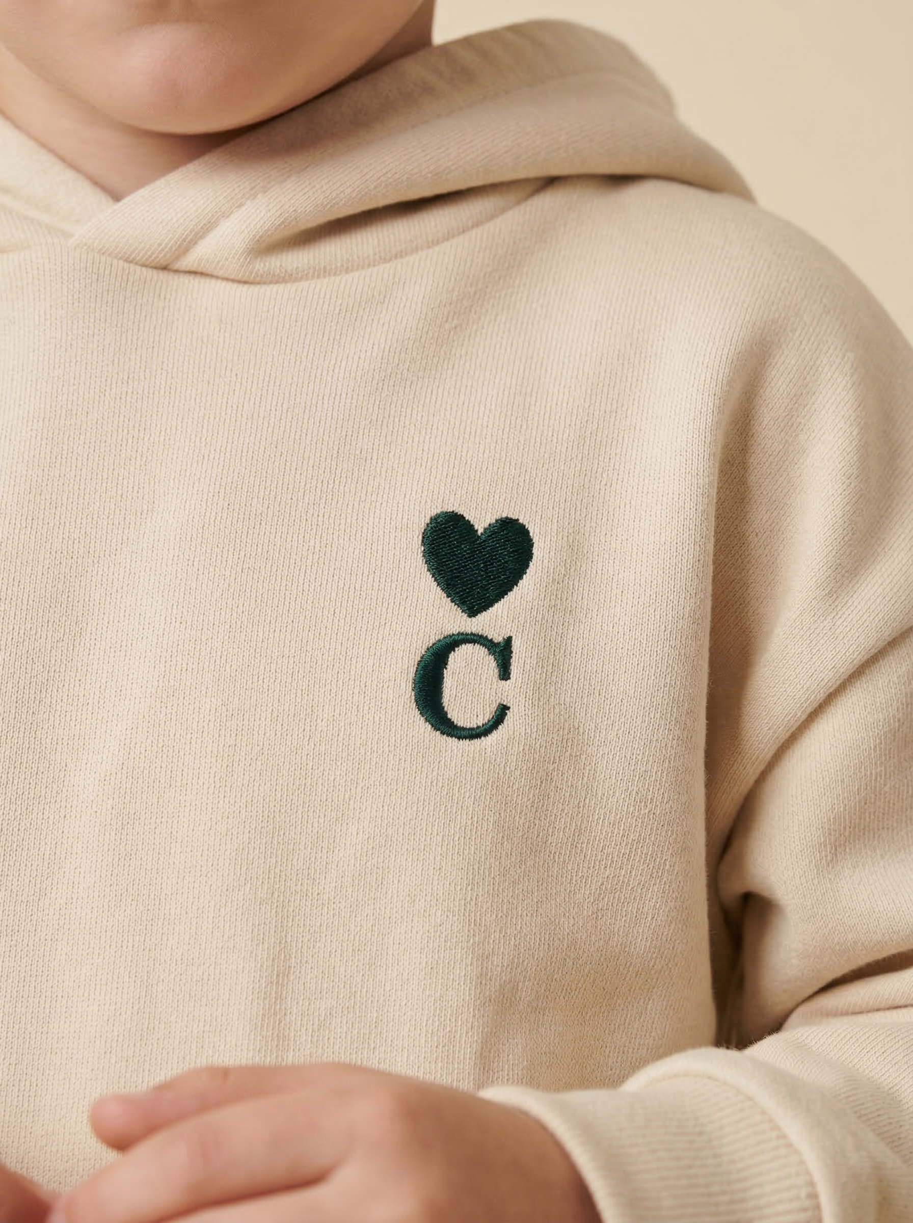 Hoodie Enfant Brodé — La Brigitte