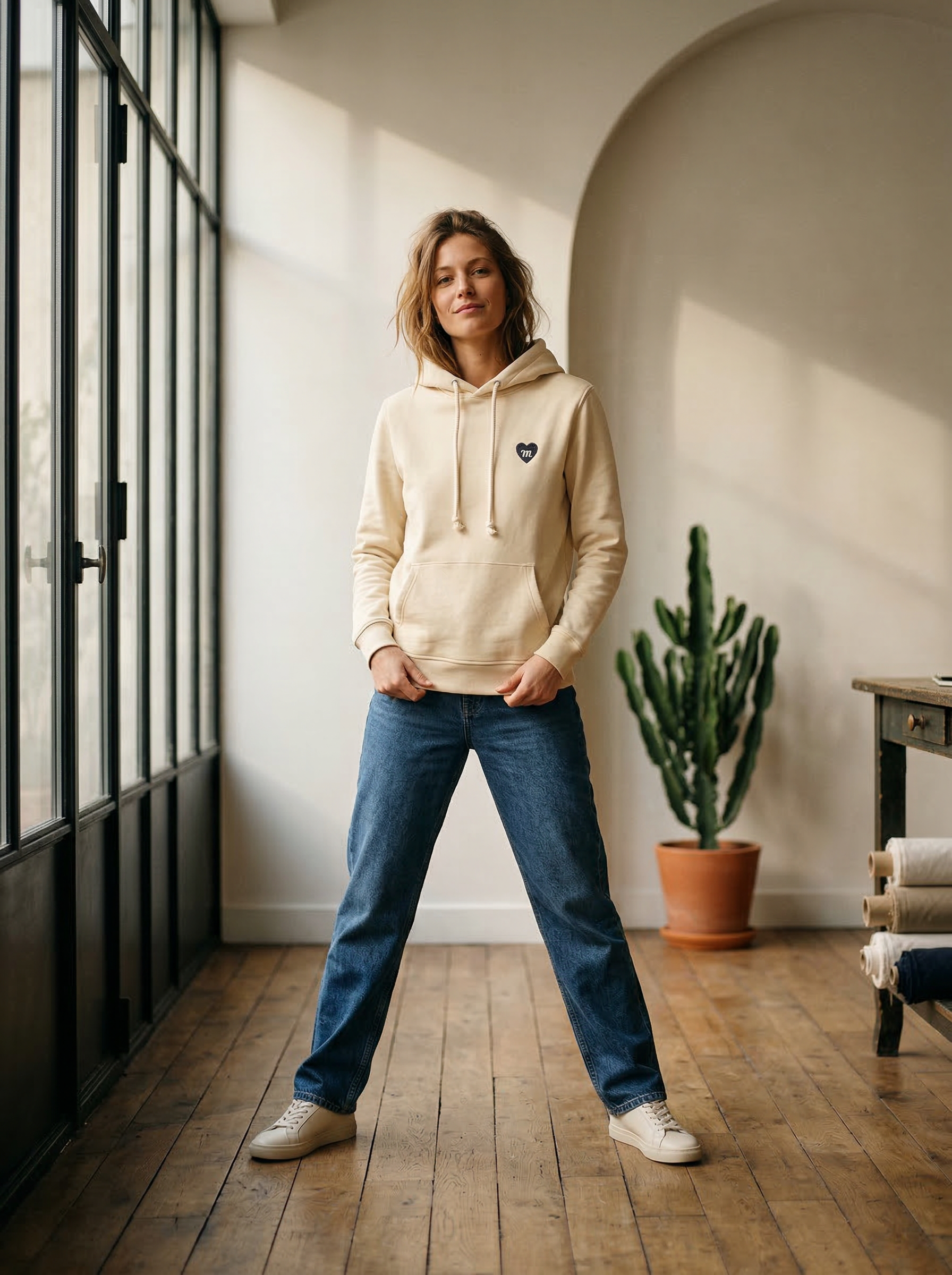 Hoodie Brodé — Le Câlin