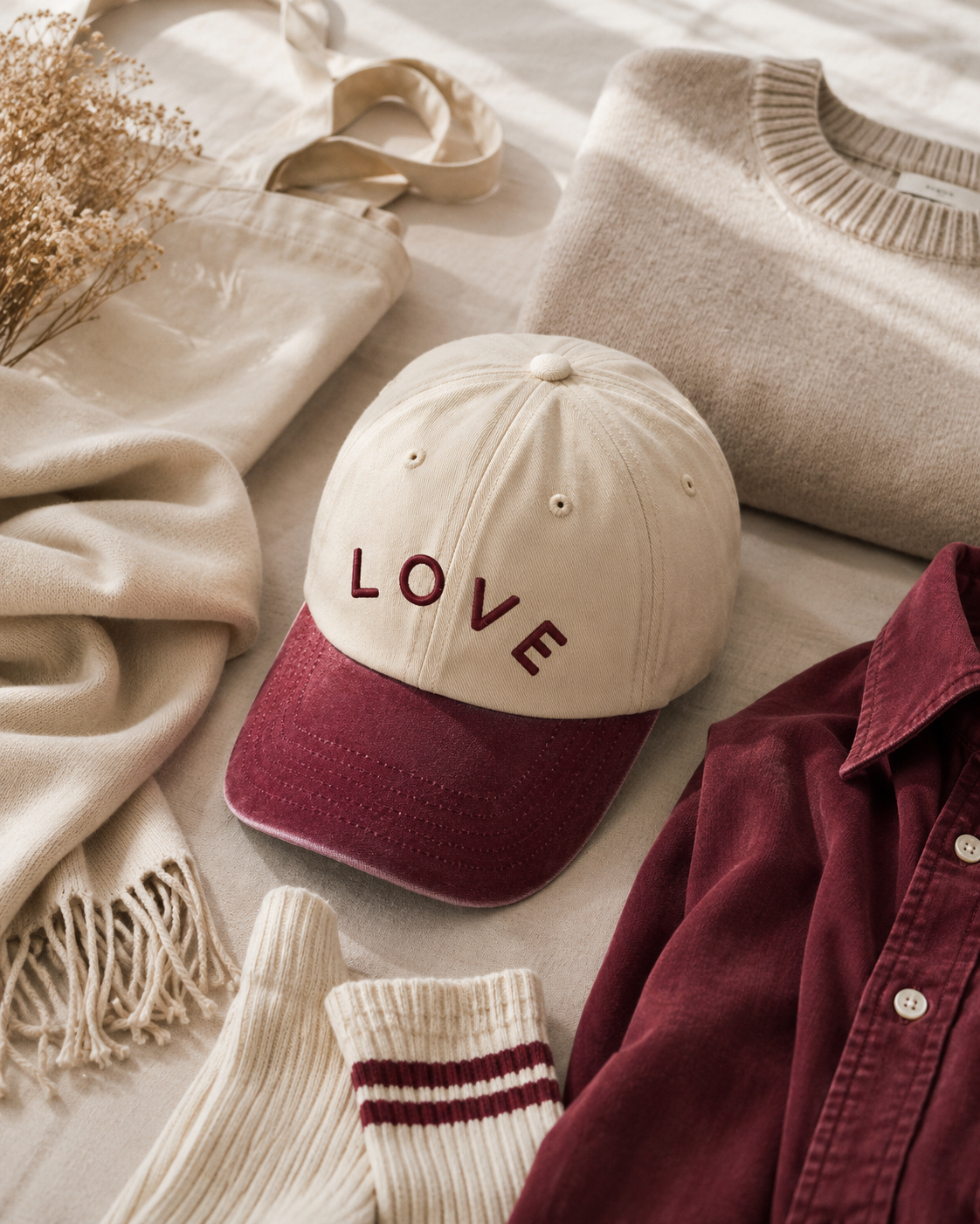 La Casquette bicolore brodée, La Ronde