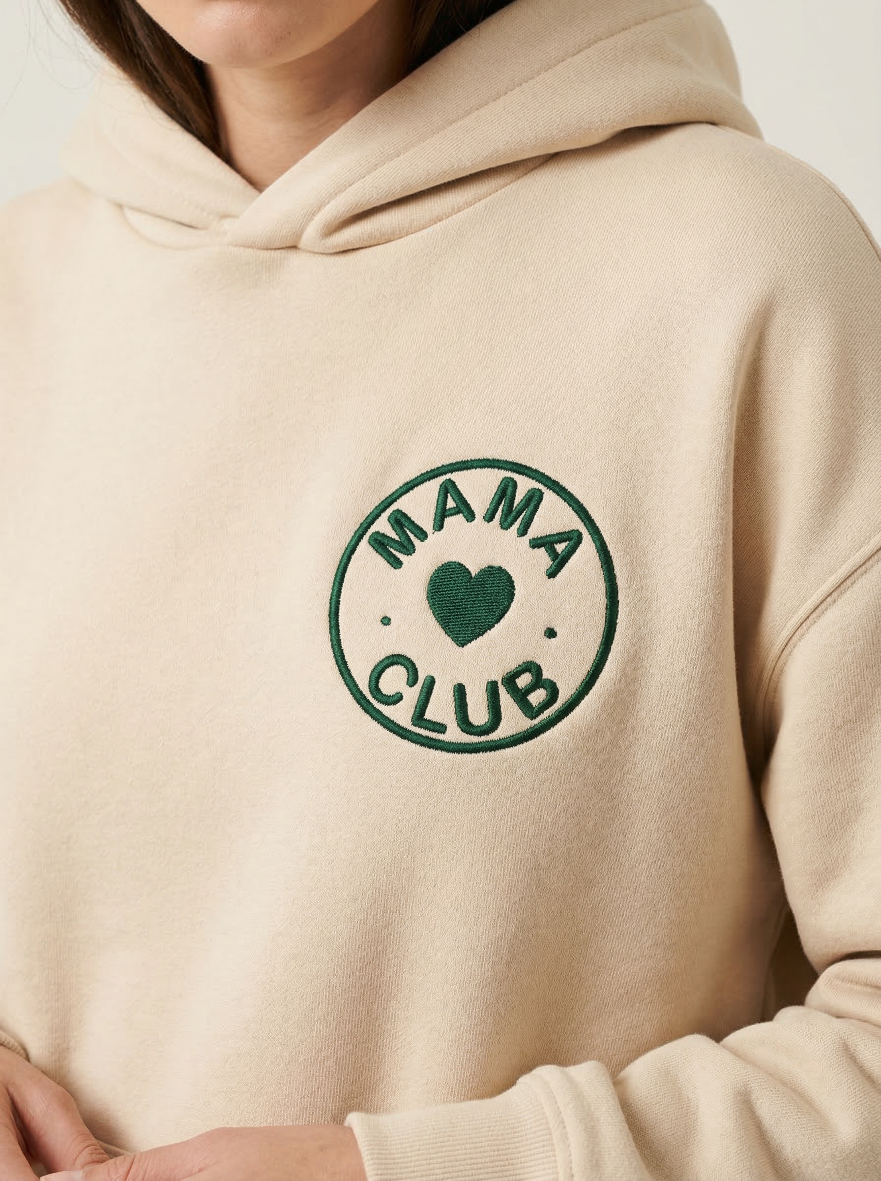 Hoodie Brodé — Le Club — Maman