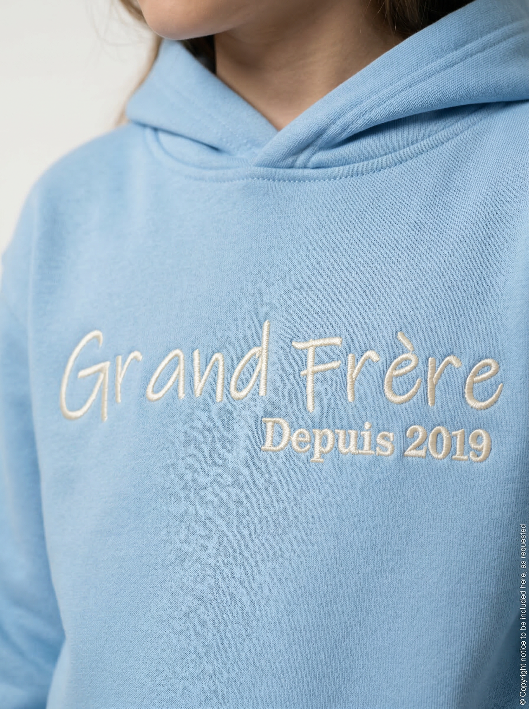 Hoodie Enfant Brodé — Le Depuis — Maxi