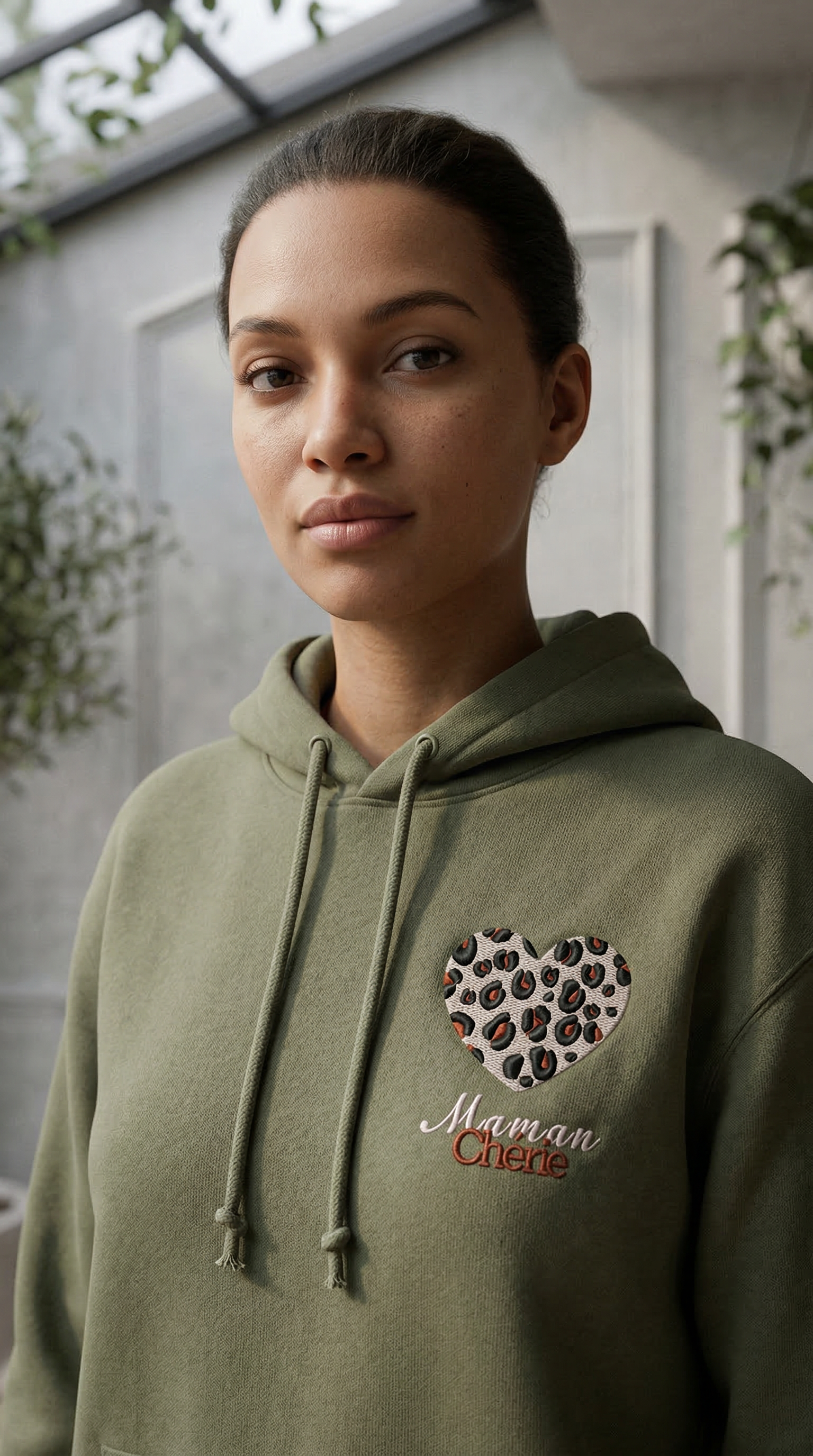 Hoodie Brodé — La Féline