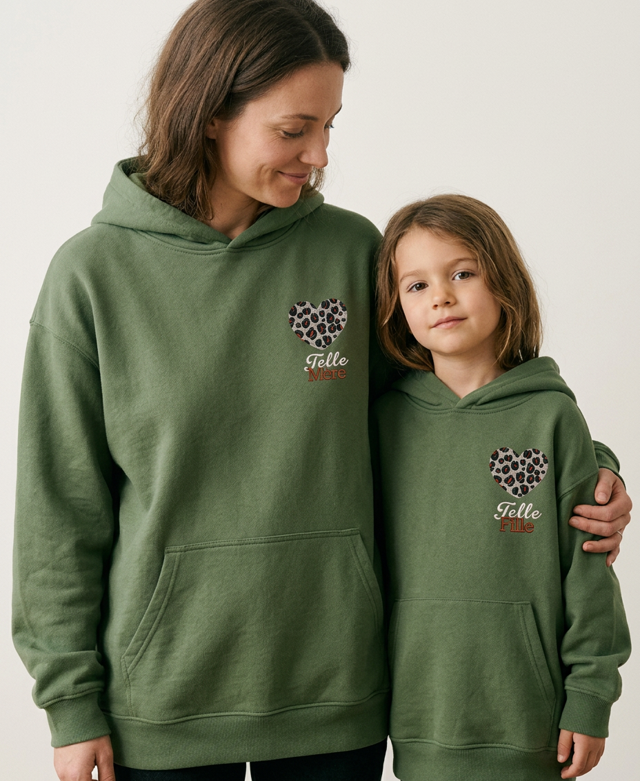 Hoodie Brodé — La Féline