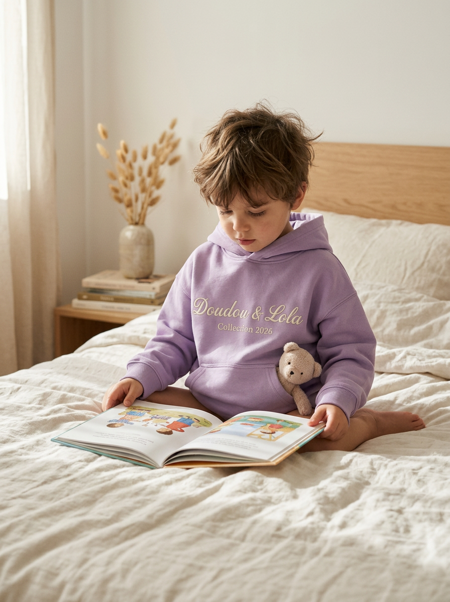 Hoodie Enfant La Signature