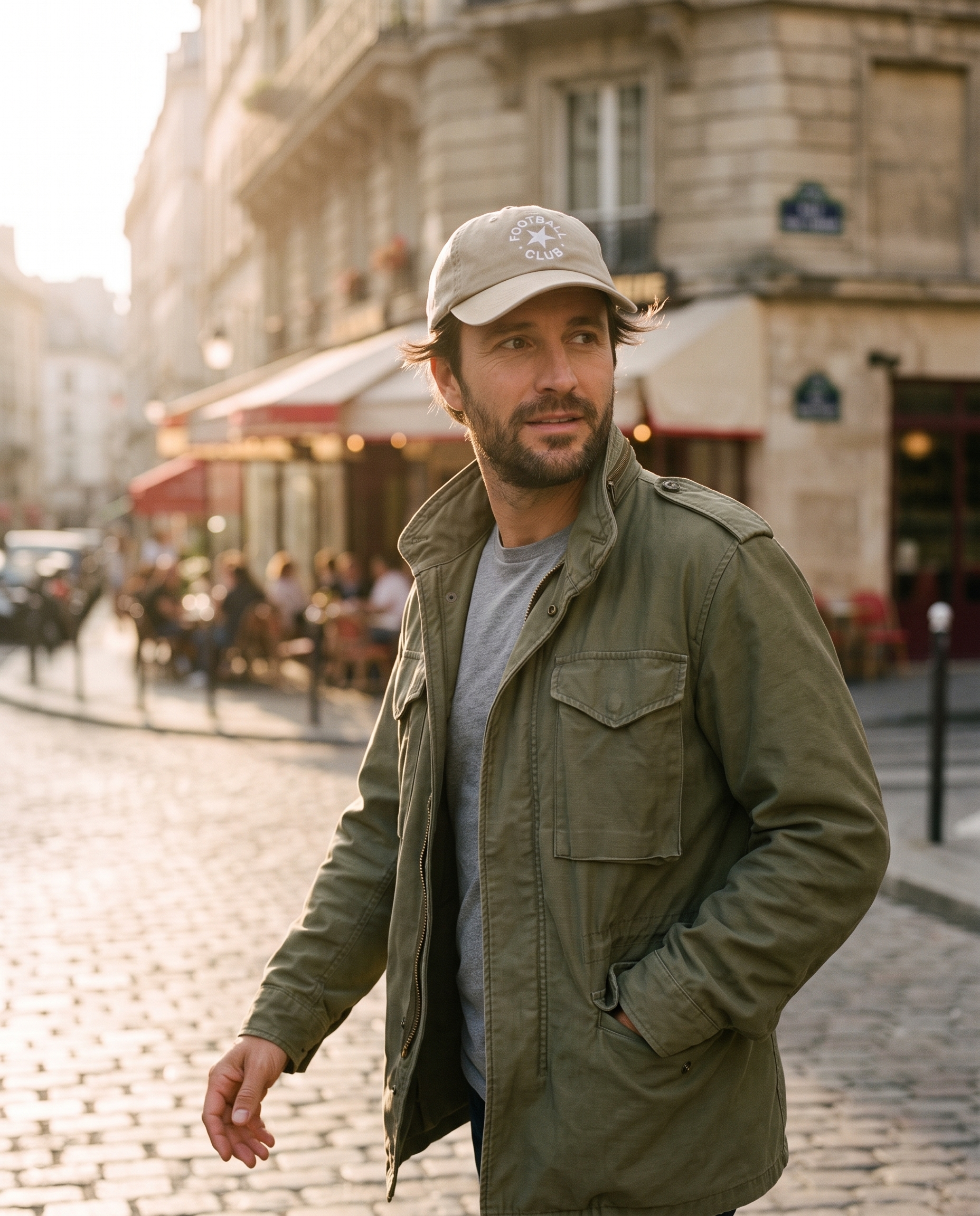 La Casquette brodée - Le Club