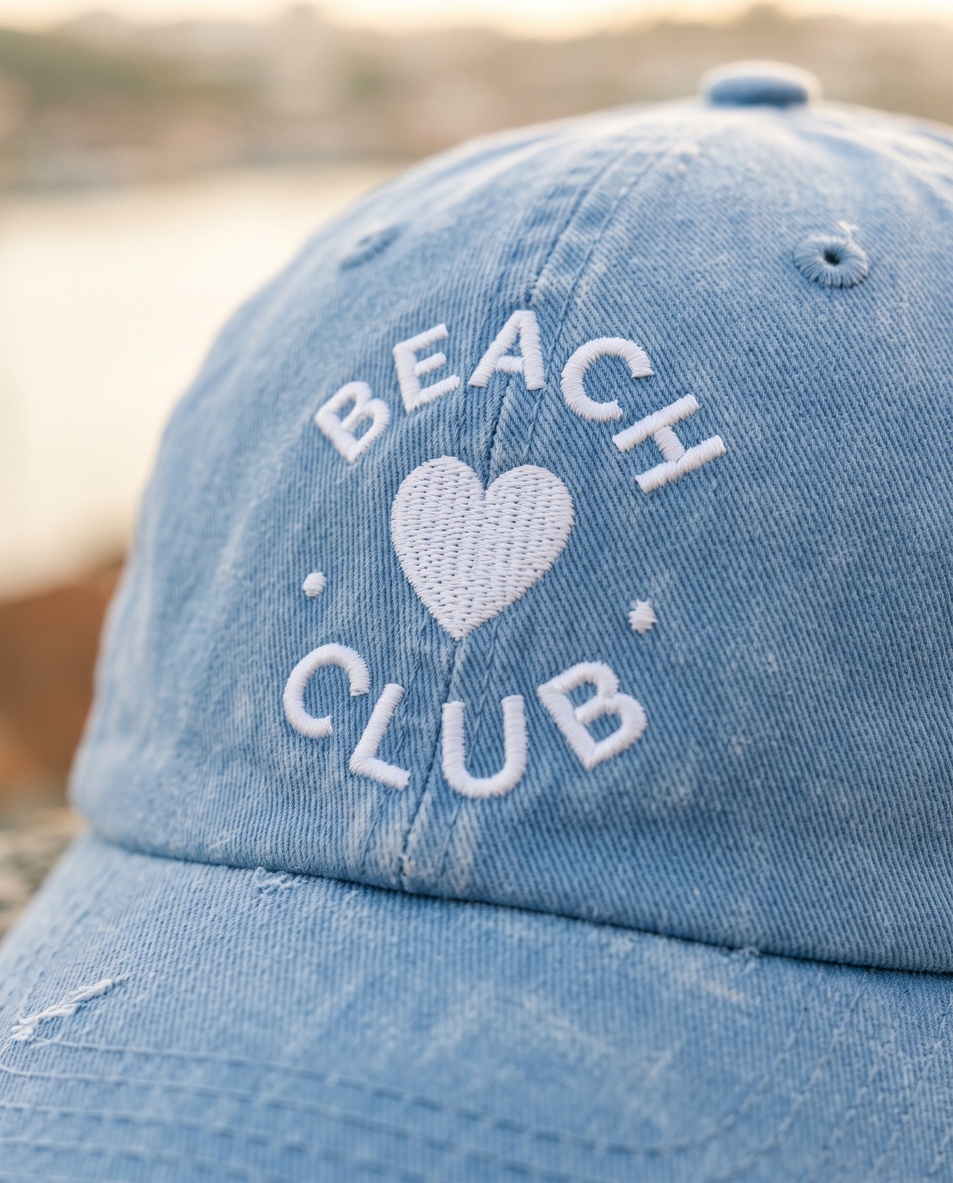 La Casquette brodée - Le Club