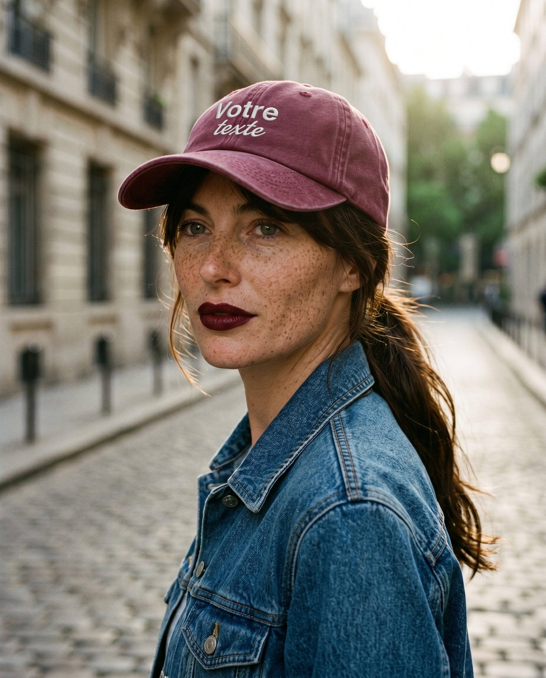 La Casquette brodée - Le Message