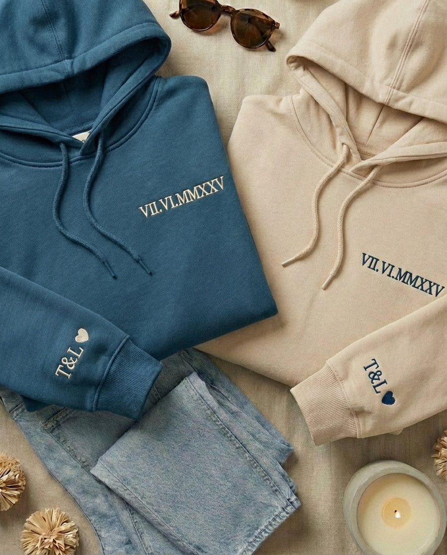 Hoodies brodés pour l'EVJF : la pièce que toute la team va garder