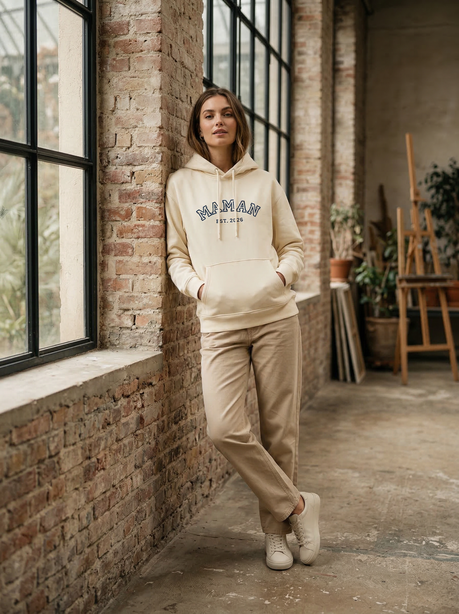 Hoodie Brodé — L'Annonce