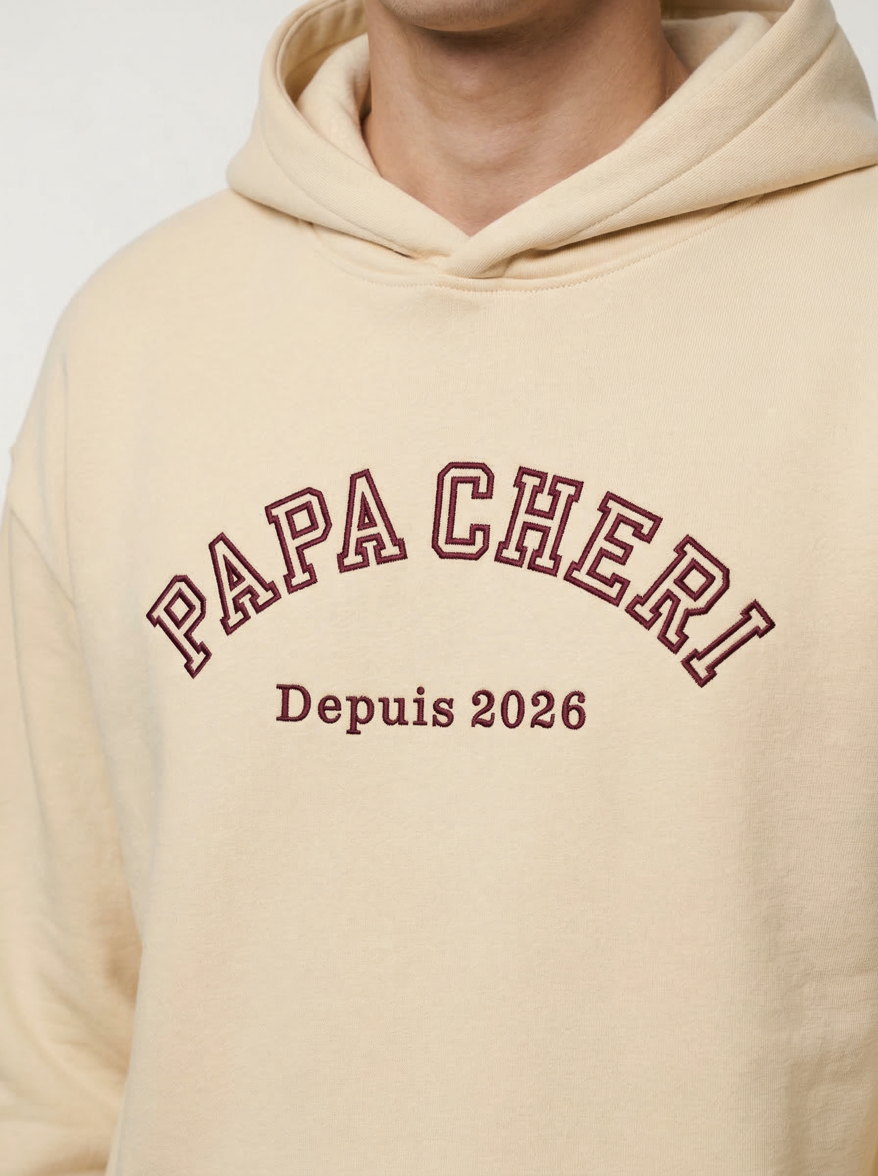 Hoodie Brodé — L'Annonce