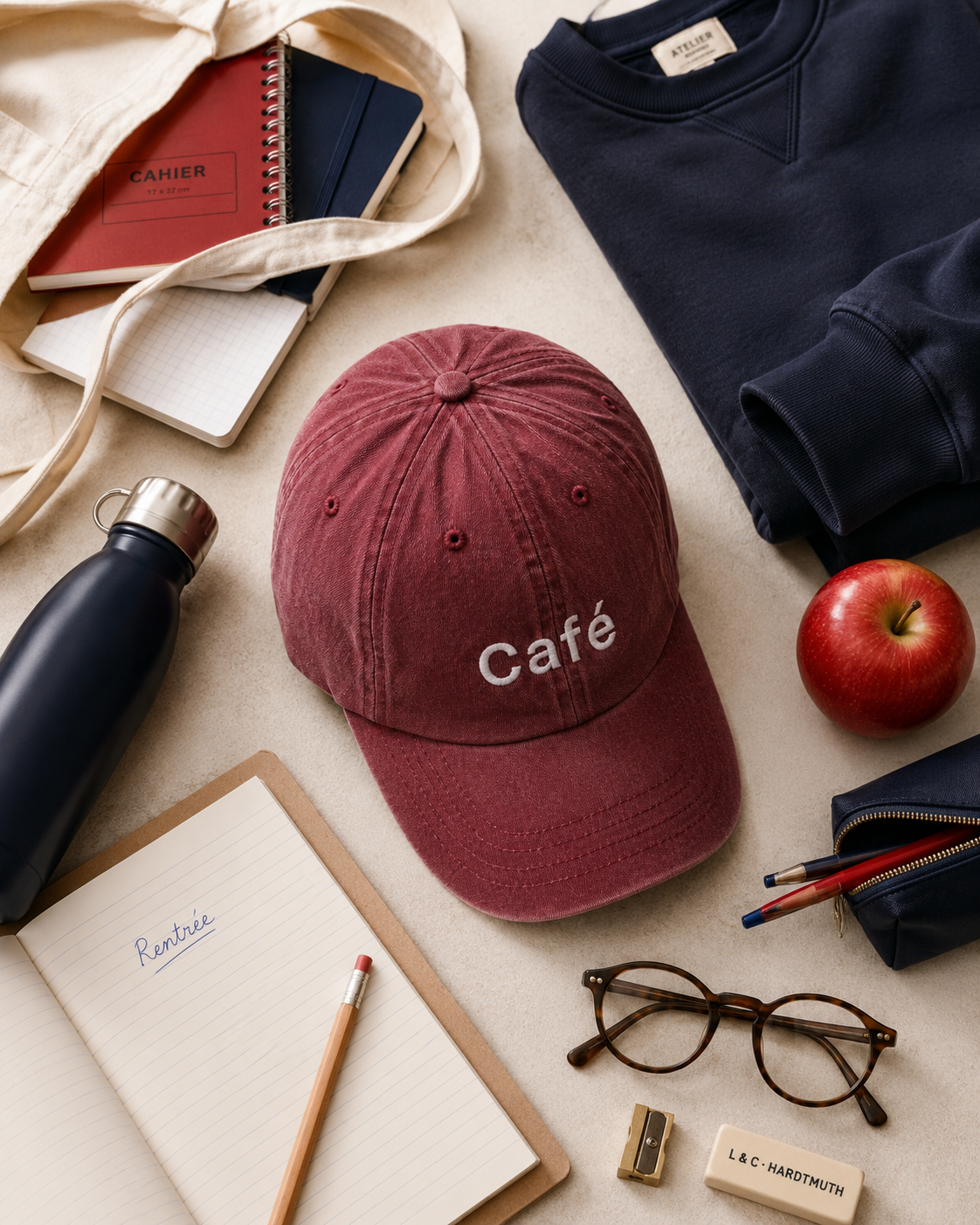 La Casquette brodée à personnaliser