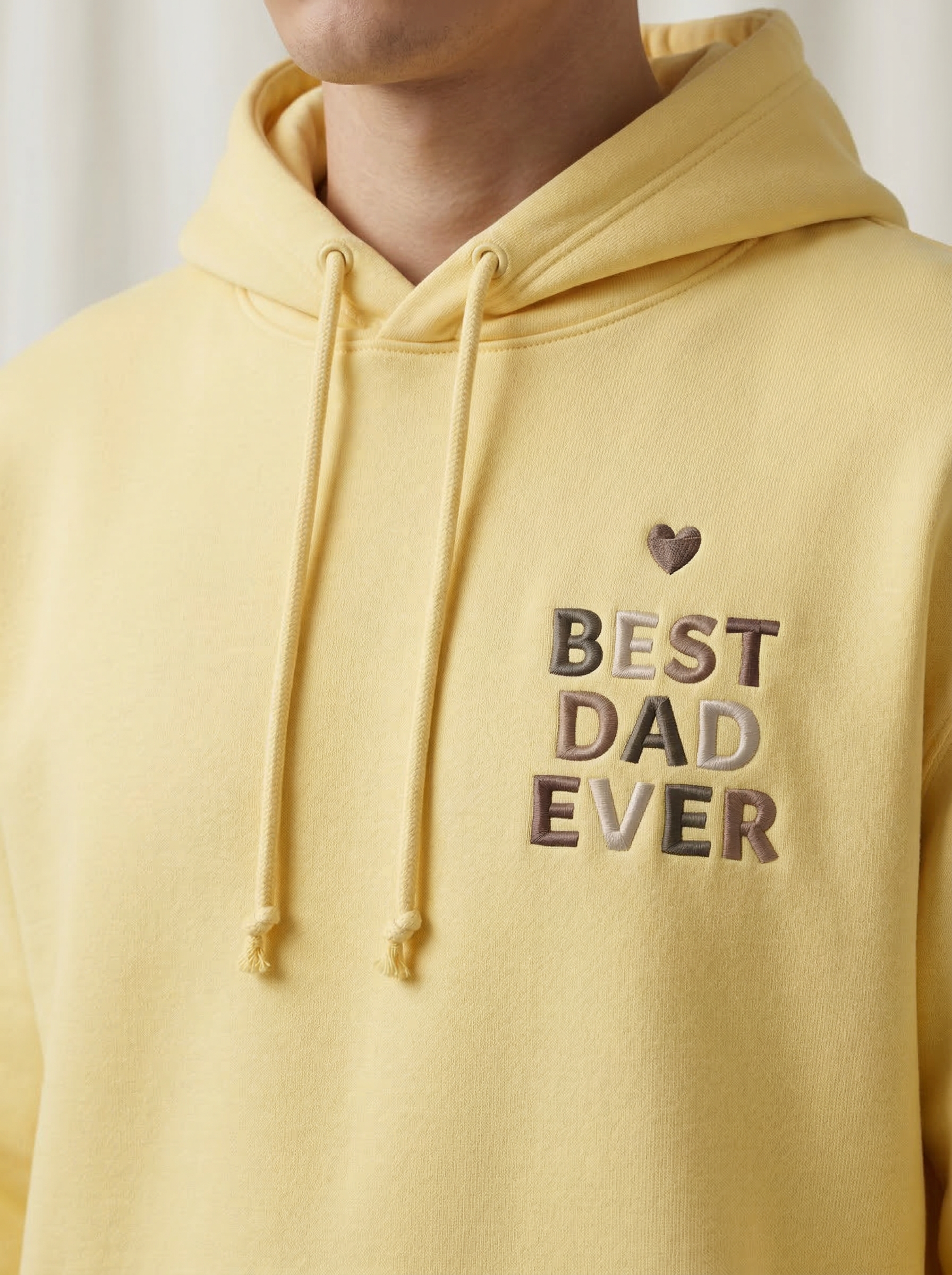 Hoodie Brodé — La Palette Crème