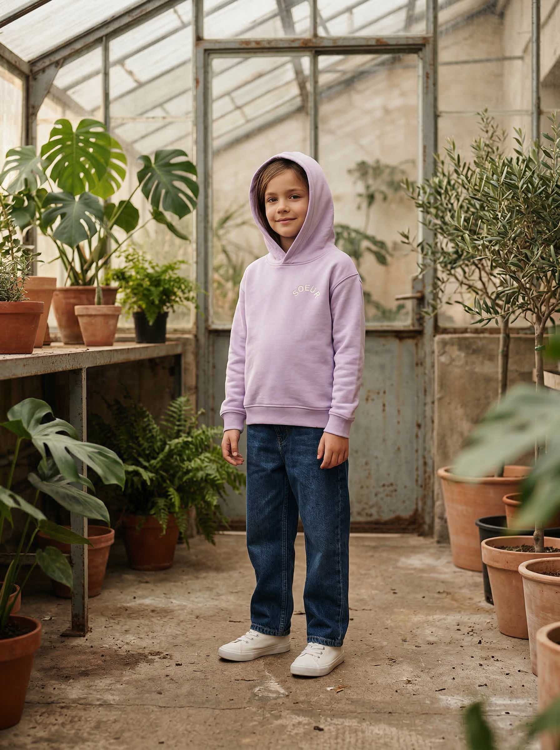 Hoodie Enfant Brodé — La Ronde
