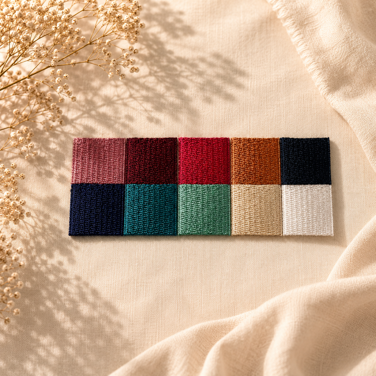 Ton coloris, du plus sobre au plus vif